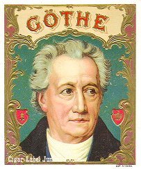 Wolfgang Gothe cigar box label
