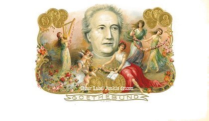 Wolfgang Gothe cigar box label