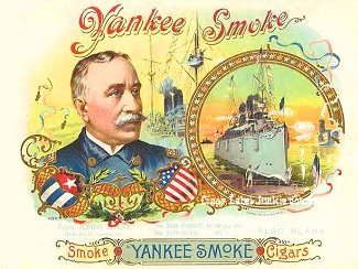 Yankee Smoke cigar box label