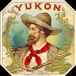 Yukon cigar box label